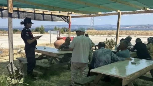 Çanakkale'de 260 personelle göç ve huzur denetimi