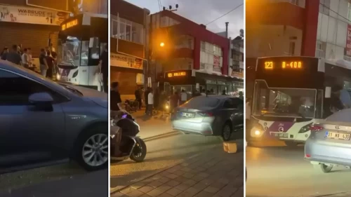 Adana'da belediye otobüsü şoförüne dehşet!