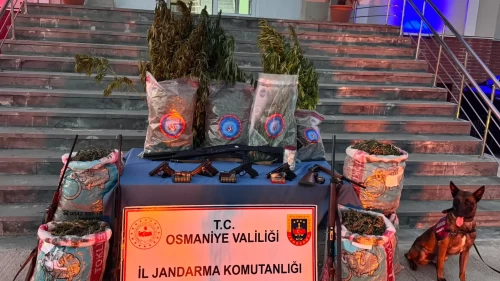 Osmaniye'de dev uyuşturucu operasyonu!