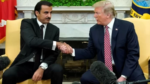 ABD Başkanı Trump'tan Katar Emiri Al Sani'ye taziye telefonu