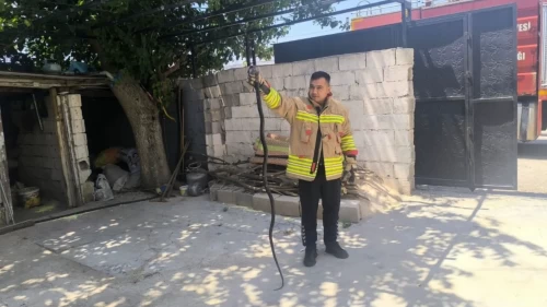 Hatay'da itfaiye ekiplerini alarm durumuna geçiren görüntüler!