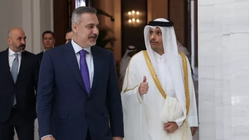 Bakan Fidan’dan Katar’da kritik görüşme
