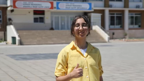 LGS'de 500 tam puan aldı!