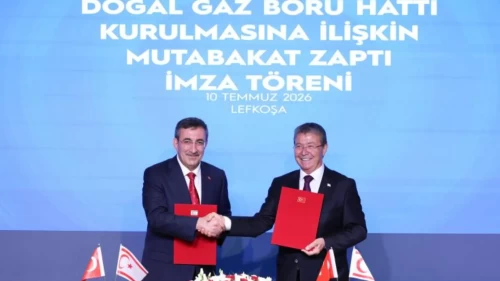 Türkiye ve KKTC'den tarihi enerji hamlesi: Doğal gaz mutabakatı imzalandı