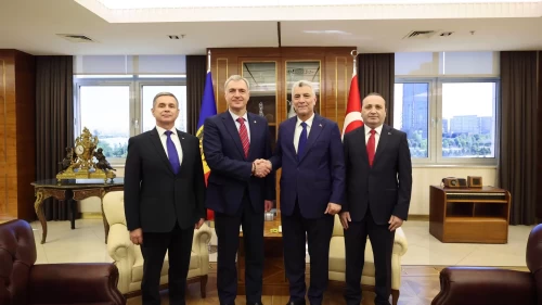 Bakan Bolat Moldova Başbakan Yardımcısını ağırladı