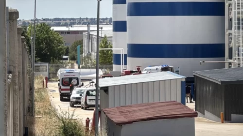 Kırklareli'nde içecek fabrikasında patlama