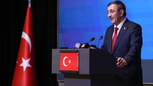Cumhurbaşkanı Yardımcısı Yılmaz: Türkiye ile KKTC'yi deniz altından doğal gazla birbirine bağlıyoruz