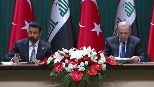 Cumhurbaşkanı Erdoğan’la Irak Başbakanı’ndan ortak açıklama