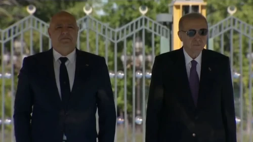 Cumhurbaşkanı Erdoğan, Lübnan Cumhurbaşkanı Joseph Avn'ı resmi törenle karşıladı
