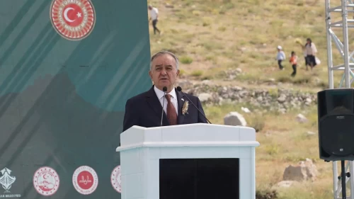 MHP'li Erkan Akçay'dan Cudi Dağı'nda 'Terörsüz Türkiye' mesajı
