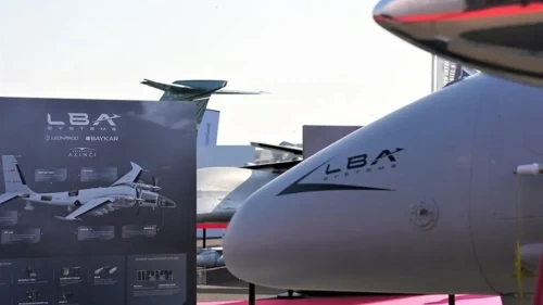Baykar ve Leonardo'nun yeni İHA'sı 'Astore Levante' ilk kez görücüye çıktı
