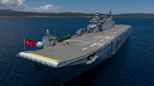 TCG Anadolu denizlerin yeni hakimi ilan edildi