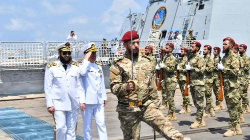 Akdeniz’de tarihi zirve: TCG İstanbul fırkateyni Suriye’de!