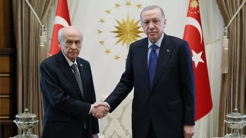 Beştepe'de Cumhur İttifakı zirvesi! Cumhurbaşkanı Erdoğan ve MHP Lideri Bahçeli görüşmesi başladı