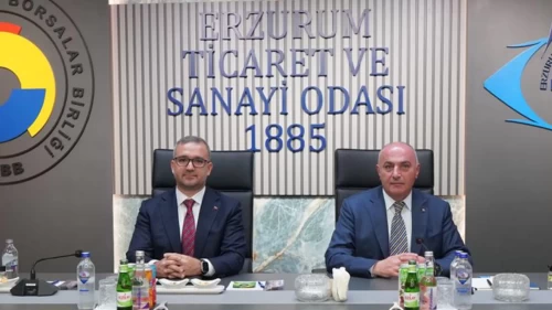 TCMB Başkanı Karahan Erzurum'da iş dünyasıyla buluştu