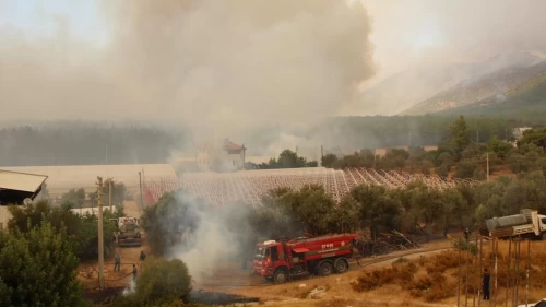 Antalya’da korkutan orman yangını 22 saat sonra kontrol altına alındı