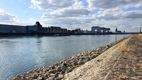 Almanya'da sıcak hava Ren Nehri'ni vurdu: Su seviyesi tarihi dip seviyeye geriledi