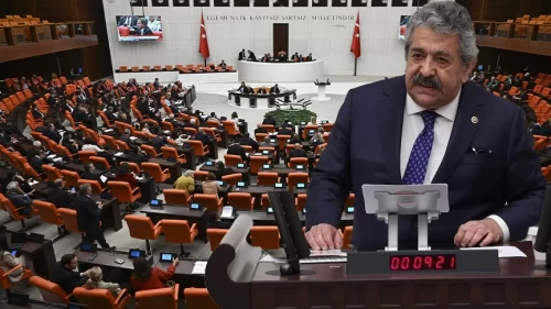MHP'li Feti Yıldız'dan Meclis'te net mesaj: 'Terörsüz Türkiye'nin sonuna kadar arkasındayız'
