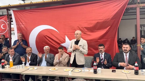 MHP'li Karakaya'dan Haymana'da net mesaj: 'Başka vatanımız yok'