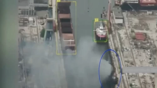 Ukrayna limanına İHA baskını