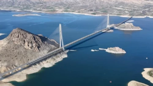 Tunceli ve Elazığ'ı birleştirecek Pertek Köprüsü için geri sayım başladı