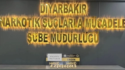 İran uyruklu şüphelinin iç beden muayenesinde 83 kapsül eroin çıktı