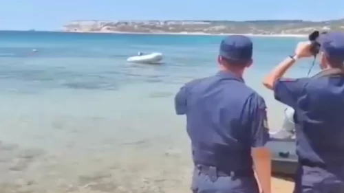 Bozcaada'da kaybolan Uğur Savaş için arama çalışmaları 5'inci gününde