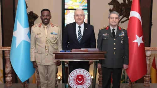 Bakan Yaşar Güler, Somali Genelkurmay Başkanı Mohamud’u kabul etti