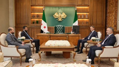 Suriye Cumhurbaşkanı Şara ve Bakan Bayraktar bir araya geldi