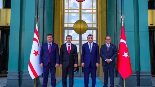 Cumhurbaşkanı Yardımcısı Cevdet Yılmaz'dan KKTC vurgusu: Haklı davanızı savunmaya devam edeceğiz