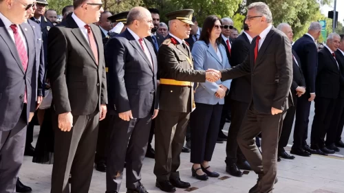 Lefkoşa’da Büyük Zafer’in 104’üncü yılı törenle kutlandı