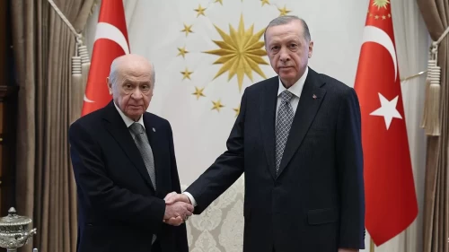 Cumhurbaşkanı Erdoğan MHP Lideri Devlet Bahçeli'yi Külliye'de ağırlayacak
