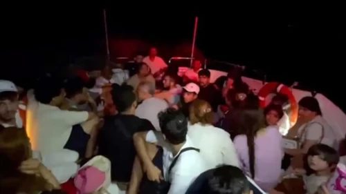 Yunanistan’dan geri itilen 28 göçmen ölümden döndü