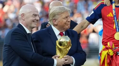 Trump’tan FIFA Başkanı Infantino’ya tam destek