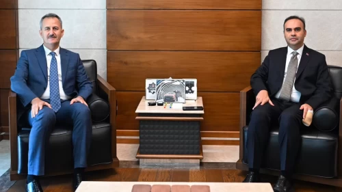 Bakan Kacır ve Haluk Görgün'den savunma sanayisi için kritik görüşme