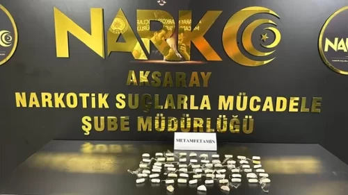 Aksaray’da 535 gram metamfetamini yutan 3 kurye tutuklandı
