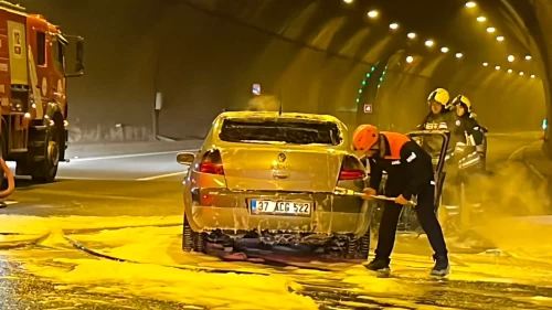 Bolu Dağı Tüneli'nde yangın paniği!