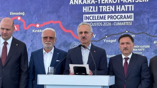 Yerköy-Kayseri YHT Projesi’nde çalışmaların yarısı tamamlandı! Ankara-Kayseri 1 saat 45 dakikaya düşecek
