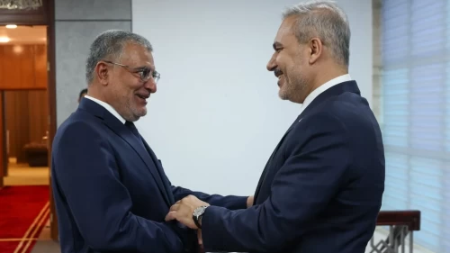 Bakan Fidan, Libya Yüksek Devlet Konseyi Başkanı Takala ile görüştü