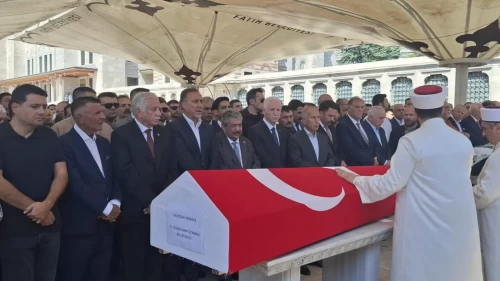 Ülkücü hareketin önemli ismi Mustafa Verkaya, İstanbul’da son yolculuğuna uğurlandı