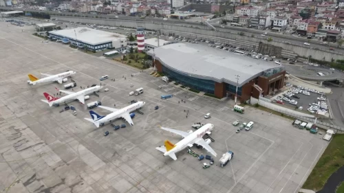 Trabzon Havalimanı’nda tarihi rekor!