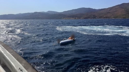 Çanakkale Boğazı’nda korku dolu anlar!