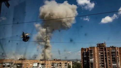 Ukrayna'daki AVM'ye saldırısında 5 kişi öldü, 91 kişi yaralandı