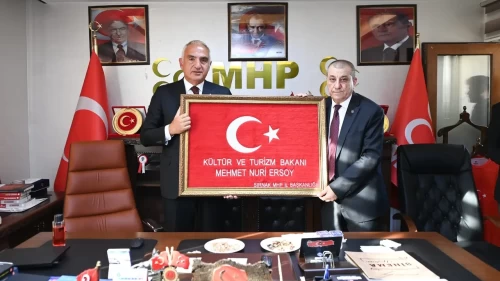 Bakan Ersoy'dan Lider Devlet Bahçeli'nin milli duruşuna güçlü vurgu