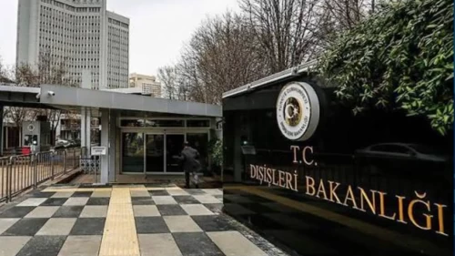 Dışişleri Bakanlığı'ndan İsrail'e sert tepki