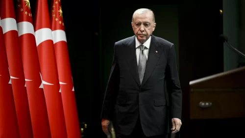 Cumhurbaşkanı Erdoğan, Litvanya Başbakanı Sinkevicius ile görüştü