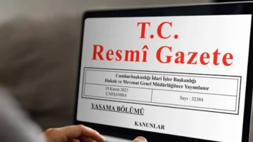 ÖTV düzenlemesi, yönetmelik ve kurul kararları Resmi Gazete'de