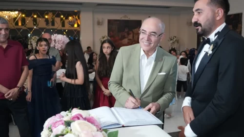 MHP'li Karakaya ve MHP teşkilatını buluşturan düğün