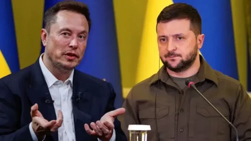 Zelenskiy, Elon Musk'ı Özgürlük Nişanı'yla ödüllendirdi