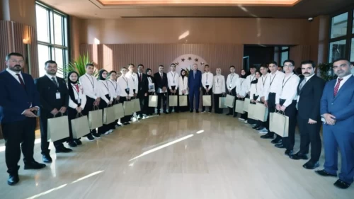 Cumhurbaşkanı Erdoğan, 'Maziden Atiye' programı öğrencilerini kabul etti